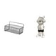 thumbnail image 1 of Cesta organizadora de pared de metal flotante con estatua de , adorno de mesa, figura decorativa moderna y creativa para cocina, baño, sala, 1 of 8
