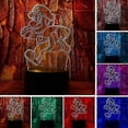 thumbnail image 2 of Cartoon Super Running Mario Bros Action Figure 3d Led Optica, 2 of 5
