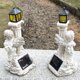 thumbnail image 2 of Ángulo de luz solar al aire libre para lámpara de ángel LED impermeable, luces de ángel solares para jardín, balcón, patio, regalos conmemorativos oso de fresa Electrónica, 2 of 5
