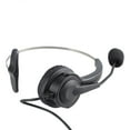 thumbnail image 6 of PatungKu 4-Pin RJ11 Monaural Corded Operator Call Center Telephone Headset Headphone BK, 6 of 11