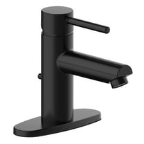 Design House 593921 Eastport II Modern Single-Handle Faucet for Bathroom  Matte Black