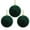 Green#4, variant on Nilvkv 3PCS Velvet Christmas Balls, Bulk Flocked Christmas Tree Ball Ornaments Plastic Balls 8cm/3.1in Xmas Decorative Hanging Ornaments Christmas Tree Decoration