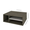 thumbnail image 2 of Bestar Fom Coffee Table in Walnut Gray and Sandstone, 2 of 4
