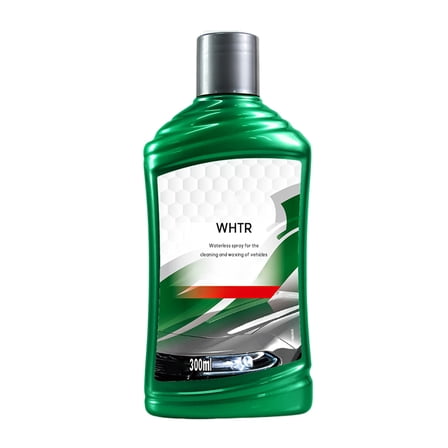 WHTR Waterless spray for the cleaning and waxing of vehicles, Liquid Car Wax, Easy to Use, Long-lasting Shine