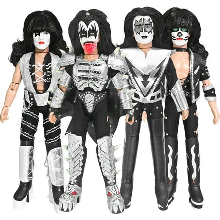 - KISS 8 Inch Action Figures Series Four Monster: Set of Four LOOSE Figures