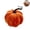 Light Brown, variant on 13cm Flocked Velvet Artificial Pumpkin Decor, Soft Faux Fur Stuffed Fake Pumpkin with Curly Stem, Mini Fall Halloween Thanksgiving Table Centerpiece Ornament for Farmhouse Home Decor