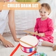 thumbnail image 3 of Miangastore 1 Set Kids Snare Drum Children's Percussion Instruments Kids Music Instrument Kids Plaything, 3 of 8