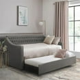 thumbnail image 2 of Lexicon LaBelle Wood Daybed with Trundle in Gray, 2 of 5