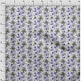 thumbnail image 4 of oneOone Rayon Teal Blue Fabric Travel Sewing Craft Projects Fabric Prints By Yard 56 Inch Wide, 4 of 5