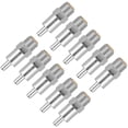 thumbnail image 3 of Pig Nipple-10 Pcs/Set Stainless Steel Pig Automatic Waterer Round Mouth Nipple Drinker for Pigs, 3 of 7