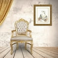 thumbnail image 3 of Laurencon 26x32 Gold Ornate Wood Framed with Double Matting Museum Art Print Titled - Runway Fashion IV, 3 of 4