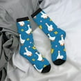 thumbnail image 5 of Haiem Cartoon Goose Pattern Crew Socks – Soft & Durable Moisture-wicking Socks, Stay-Up Fit for Business, Work, and Casual Wear Size 5-11, 5 of 6