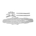 thumbnail image 3 of <p>RC Carbon Fiber Chassis, Hollow Accurate Convenient RC Car Chassis Lightweight  For MST RMX2.0S 1:10 Remote Control Car</p>, 3 of 7