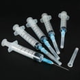 thumbnail image 1 of 5/10 Uds. Jeringa de plástico de 5ml con aguja de punta puntiaguda y pegamento de tapa de almacenamiento, 1 of 5