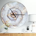 thumbnail image 2 of DesignArt Grande Horloge Murale Squelette de Coquillage, 2 of 2