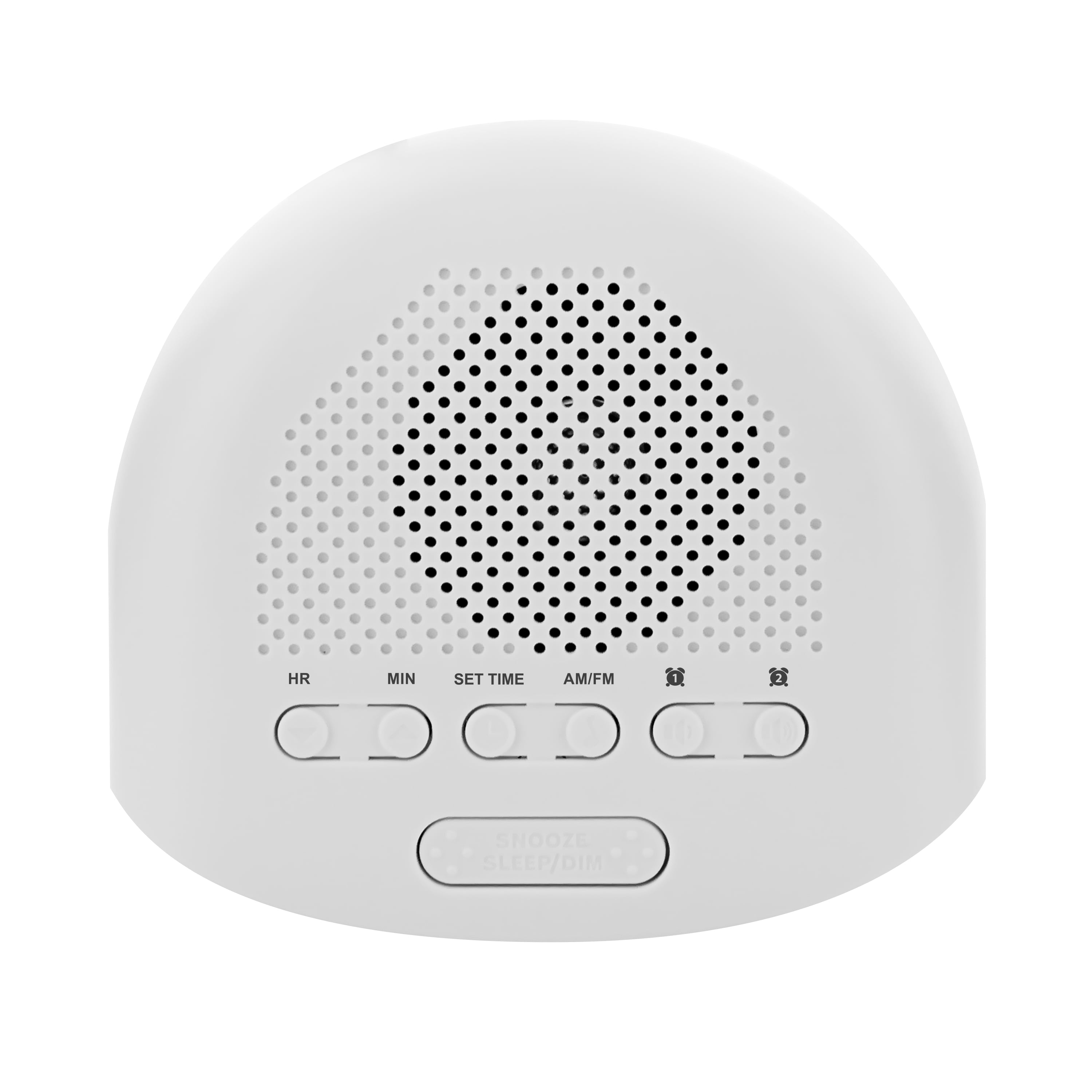 Magnasonic Digital AM/FM Clock Radio with Battery Backup, Dual Alarm, Sleep & Snooze Functions, Display Dimming Option (EAAC201)