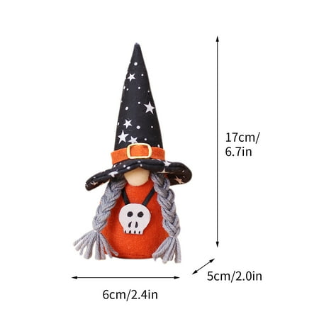

Halloween Savings Clearance! Stamzod Halloween Decorations Halloween Decorations Cartoon Forest Man Doll Pendant Faceless Doll Doll Decoration Window Layout Props