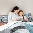 thumbnail image 5 of Feelyou Vintage Art Circle Bedding Comforter Set for Kids, Abstract Geometric Twin Comforter Sets, Retro Oil Printing Reversible Bedding Set, Ultra Soft Home Decor, 2pcs, 5 of 8