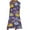 Purple summer dresses for women, variant on Wycnly Summer Dresses for Women Fashion Loose Plus Size Swing Button Down Tunic Long Dresses with Pocket 2024 Elbow-Length V-Neck Daisy Print Maxi Formal Dress Black XL