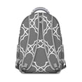thumbnail image 3 of Pastoral Style Adjustable Strap Backpack for Student, Scratch-Resistant Oxford Cloth, Comfortable and Breathable Padding, Artistic Nordic Design School Bag for Student and Student, 3 of 6