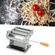 thumbnail image 3 of Fabricante de Pastas Manual de Acero inoxidable, Herramiente Cortadore de Fideos Con de Madera Mácina de Fideos de espesor Ajustable de Almacenamiento, 3 of 7