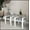 Transparent, variant on Set of 2, Modern Tempered Glass Tea Table Coffee Table End Table, Square Table for Living Room