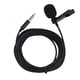 thumbnail image 3 of Micrófono de Solapa ammoon con Conector 3.5mm para Grabación y Transmisión en Vivo, Cable de 3 Metros, Color Negro, Ideal para Podcasts, Conferencias y Más., 3 of 6