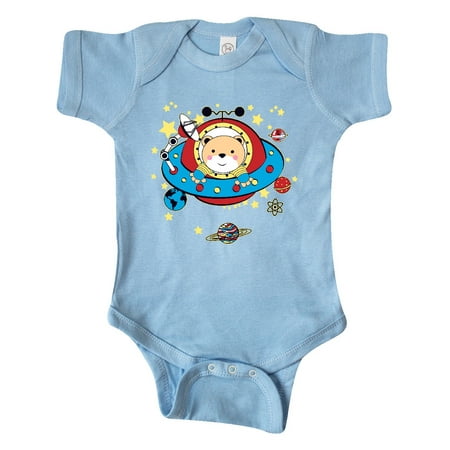 

Inktastic UFO Space Bear Gift Baby Boy or Baby Girl Bodysuit