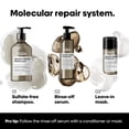 thumbnail image 4 of LâOrÃ©al Professionnel Absolut Repair Molecular Hair Shampoo, For Dry, Damaged Types, Restore Strength, Deep Repair, SERIE EXPERT, 300 ML, 4 of 8