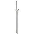 thumbnail image 2 of Hansgrohe Unica Wallbar S Adjustable Wall-Mounted Bathtub Rail & Bar, Brushed Nickel, 36", 2 of 2
