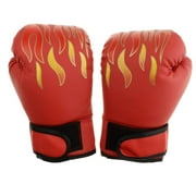 2 Pairs Kids Boxing Gloves for Children Age 6 to 12 Years 8oz PU Leather Kickboxing boxeo en tailandia Thai Sparring