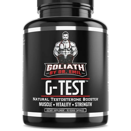 Goliath by Dr. Emil G-Test - Natural Testosterone Booster