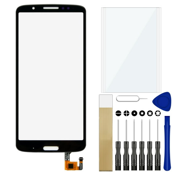 For Motorola Moto G6 Plus XT1926-9 Replacement Front Touch Screen Digitizer Tool Black