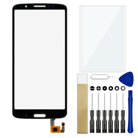 For Motorola Moto G6 Plus XT1926 Replacement Front Touch Screen Digitizer Tool Black