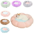 thumbnail image 4 of Tiberpet Round Cat Dog Bed Four Seasons Warm Plush Pet Mat Cozy Soft Pet Bed Machine Washable, 4 of 4