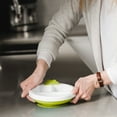 thumbnail image 3 of bblüv - Plato ‒ Warm Feeding Plate for Baby - Lime, 3 of 4