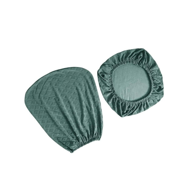 Langgg Split Office Chair Cover Waterproof Universal Washable Protective green