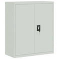 thumbnail image 5 of vidaXL File Cabinet Light Grey 90x40x145 cm Steel, 5 of 5