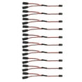 thumbnail image 4 of Cable de extensión servo, Cable de extensión servo de 10 piezas Tablero de control Piezas de control remoto Cable de extensión de clavija Estándares líderes en la industria, 4 of 14