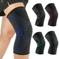 thumbnail image 2 of Knee Brace Sport Knee Sleeve Joint Support for Workout Running Hiking, 2 of 8