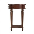 thumbnail image 3 of Butler Specialty Jules 1-Drawer Cherry Round Accent Table, 3 of 6