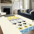 thumbnail image 5 of 1PC Geometric Area Carpet Partial Carpet, Lightweight Washable Easy-to-Manage Carpet Mat Festival Gift, Suitable for Living Room, Bedroom, Dining Room, Office, Balcony, Room Accessones, 5 of 10