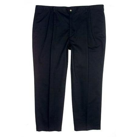 Men's Twill Stain-Free Pleated Pant