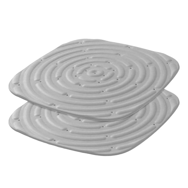 2x Almohadillas Para Cajas De Nido De Pollo Cortables Y Reutilizables Cómodas Almohadillas Para Nido De Pollo Gris Sunnimix Almohadillas para anidar pollos