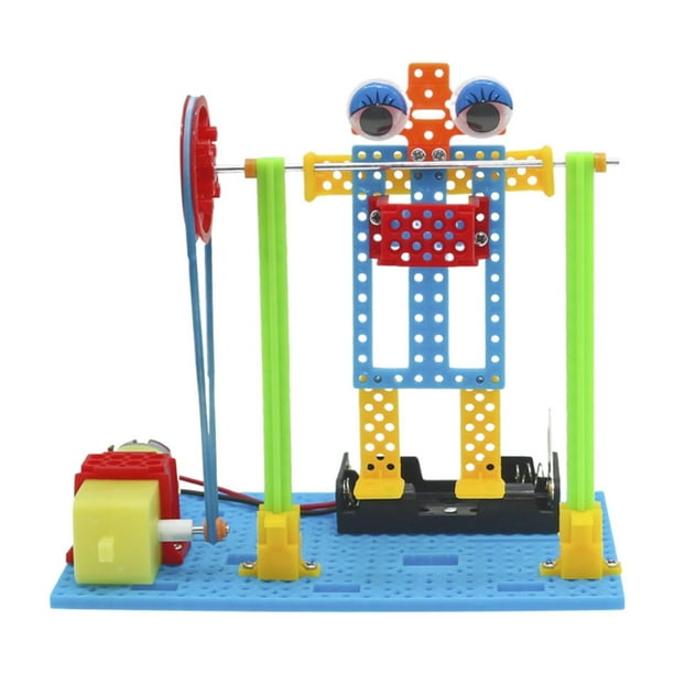 Kit de experimentos científicos STEM, kit educativo de ciencia robótica STEM, modelo de robot de barra horizontal para niños de 6, 7, 8, 9, 10 y 11 añ