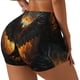 thumbnail image 1 of Fotbe Cool Black Eagle Shorts Sin Costuras – Shorts Deportivos de Cintura Alta para Mujer, Elásticos para Gimnasio, Yoga, Running o Ciclismo-Large, 1 of 8