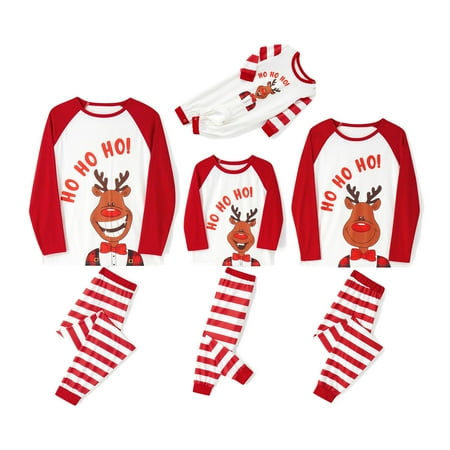 

Hirigin Christmas Pajamas for Family Christmas Family Pajamas Matching Sets Xmas Pjs Holiday Sleepwear for Couples Kids Baby