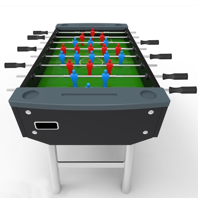 OULII 8Set Table Foosball Handles Replacement Plastic Black Practical Handles for Game Night for Fan Gear