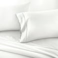 thumbnail image 4 of Better Homes & Gardens 2-Piece 300 Thread Count Arctic White Cotton Sateen Pillowcase Set, Standard/Queen, 4 of 7