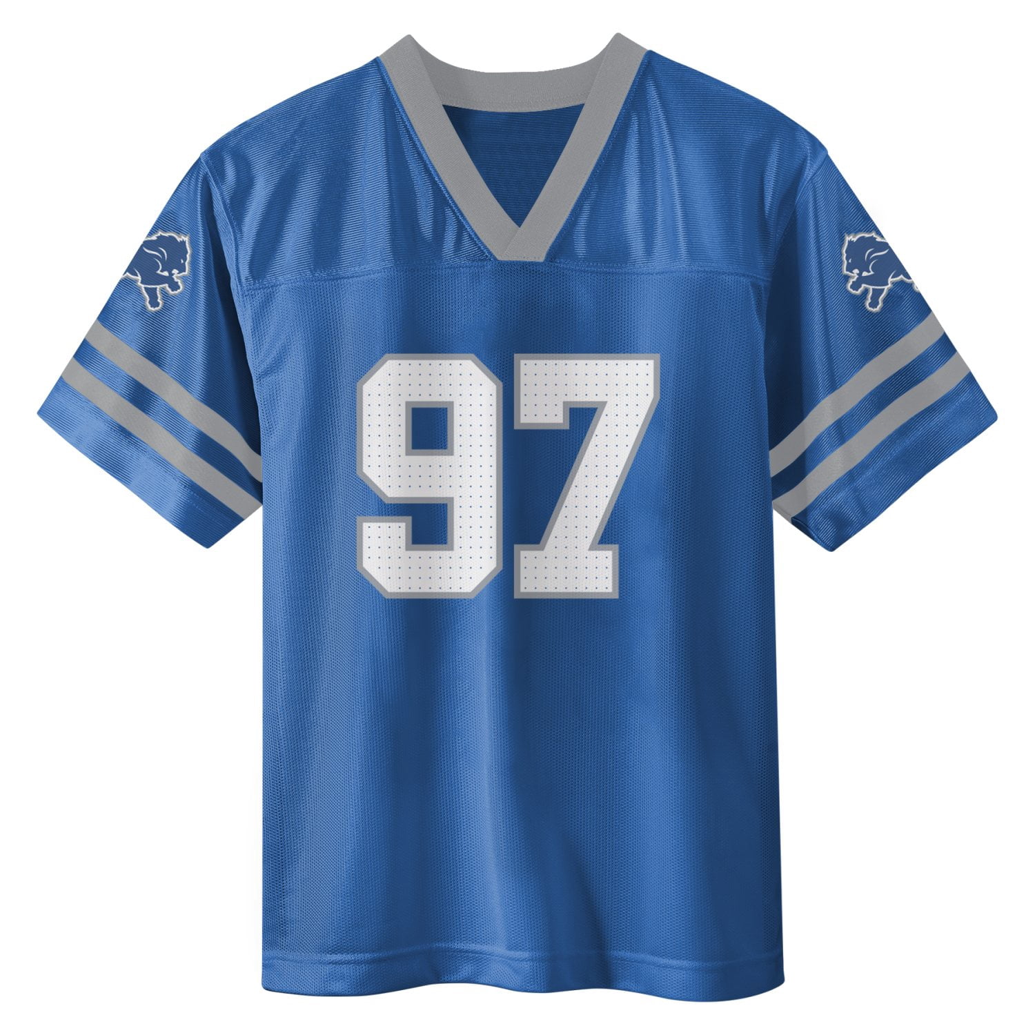 NFL DETROIT LIONS Boys Jersey Game Day Fan Apparel -Hutchinson